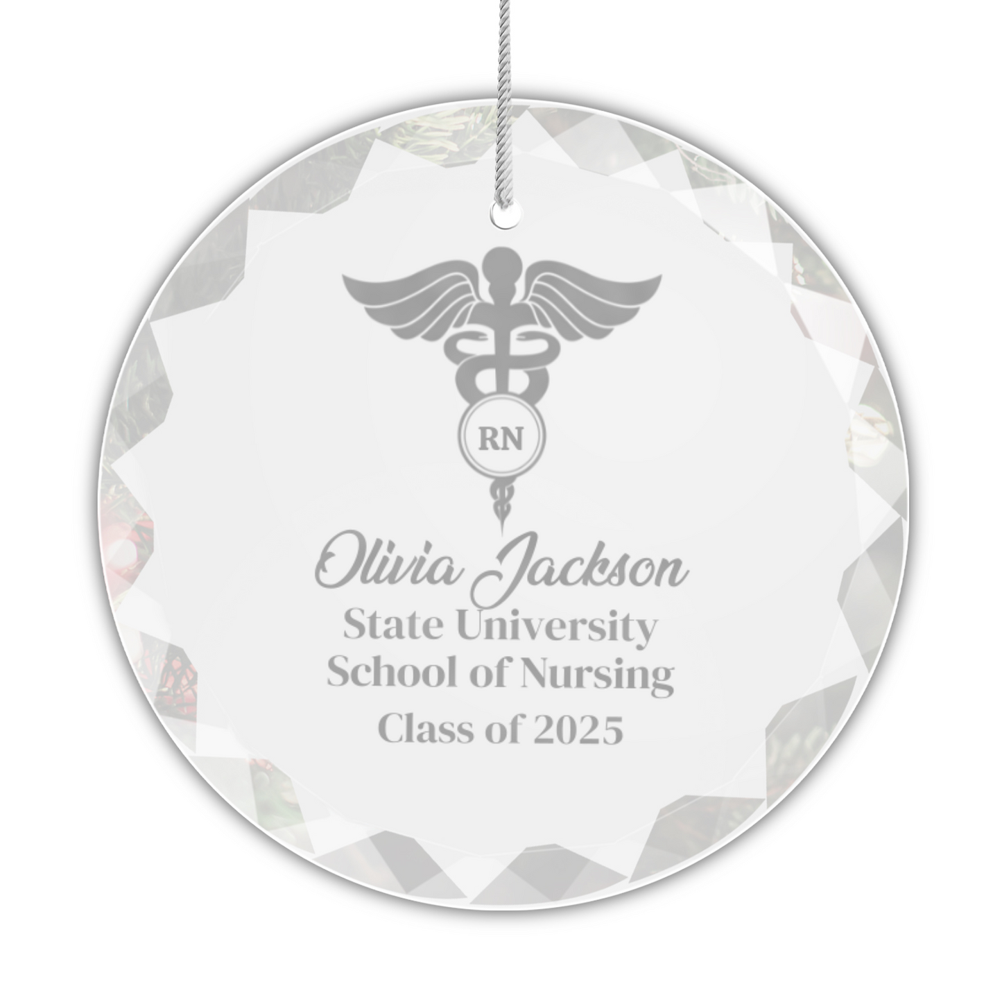 RN Nursing Graduation Ornament