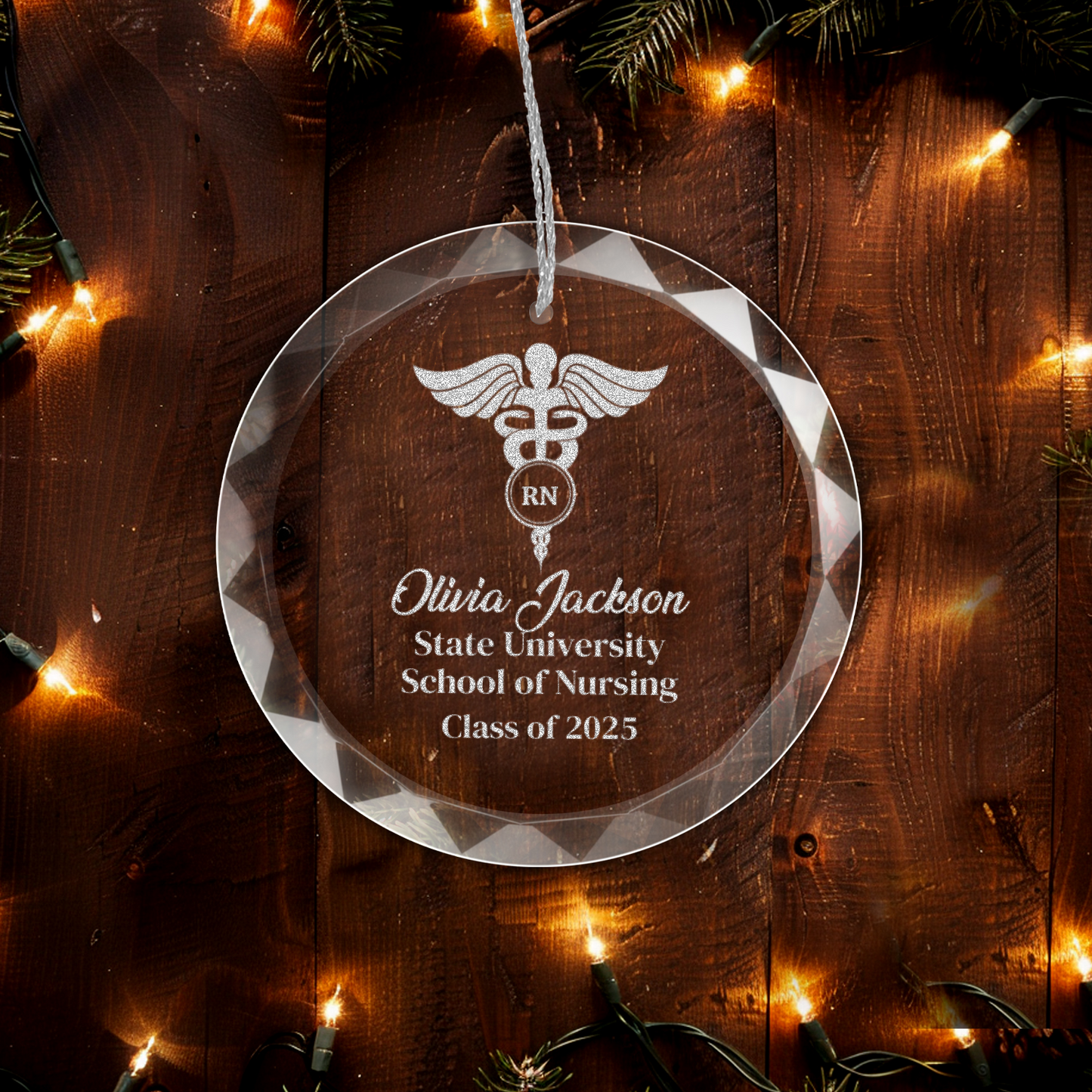 RN Nursing Graduation Ornament