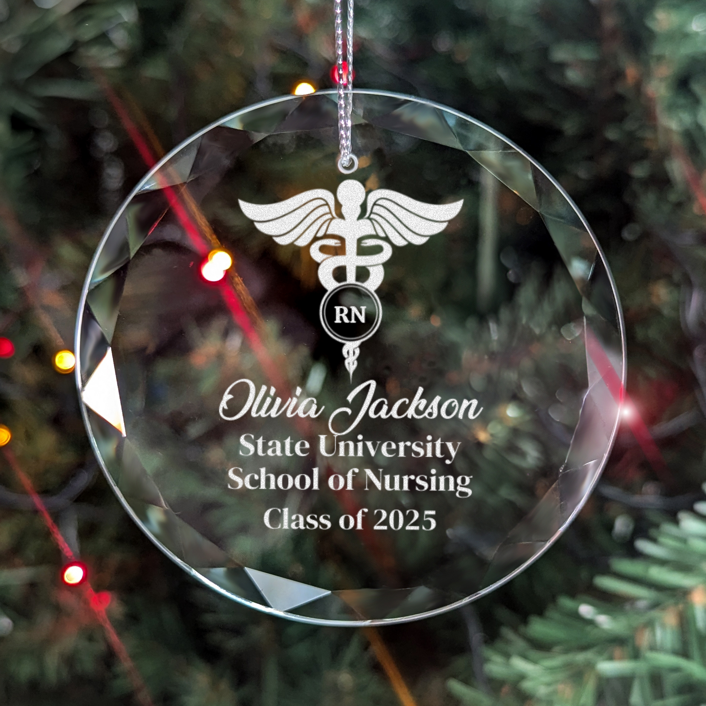 RN Nursing Graduation Ornament