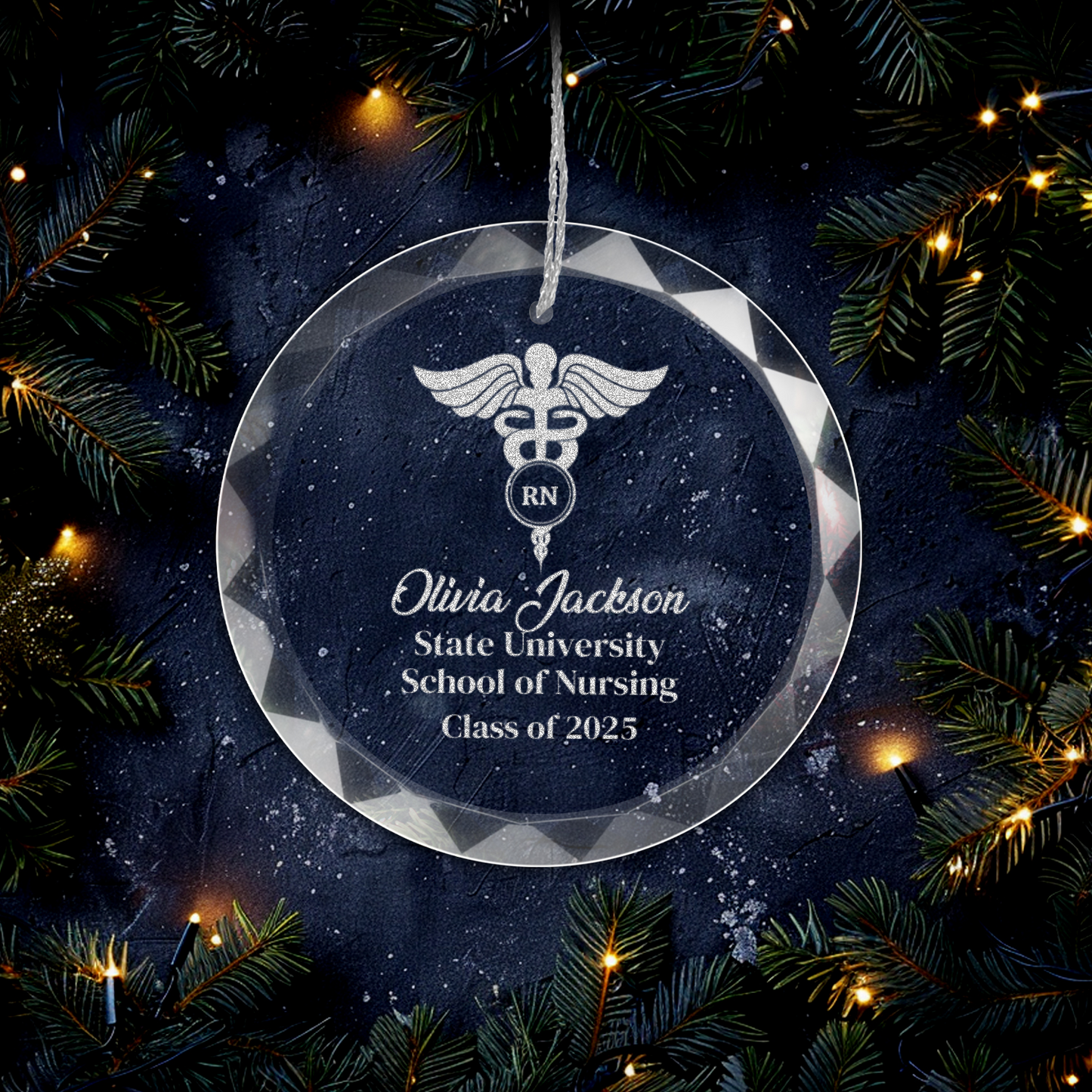 RN Nursing Graduation Ornament