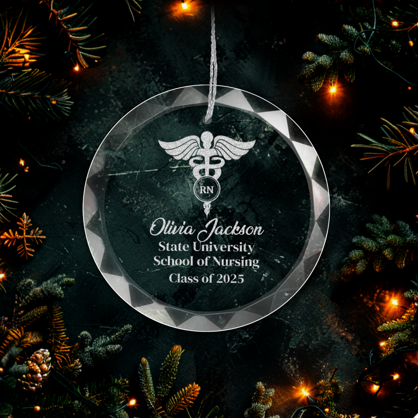 RN Nursing Graduation Ornament