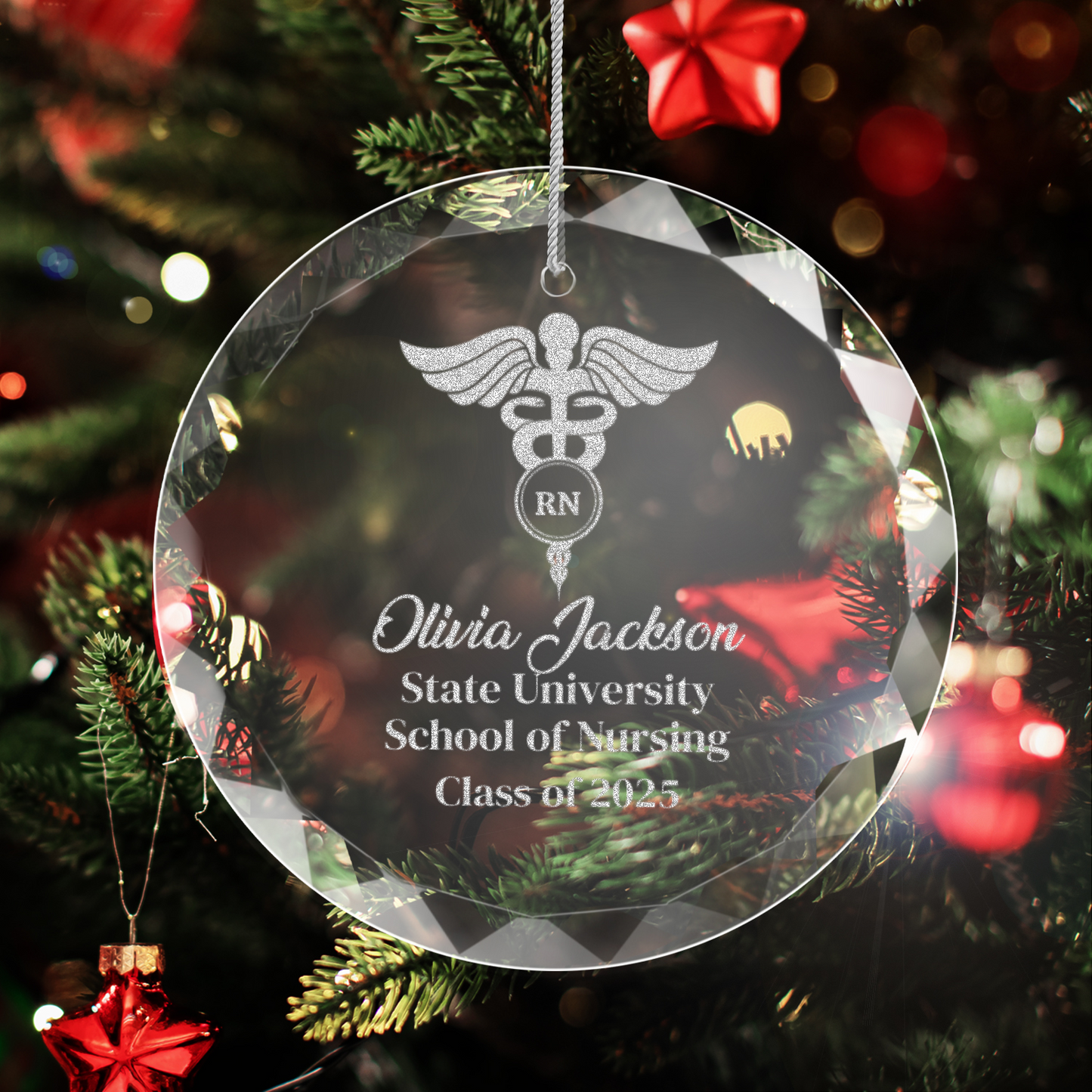 RN Nursing Graduation Ornament