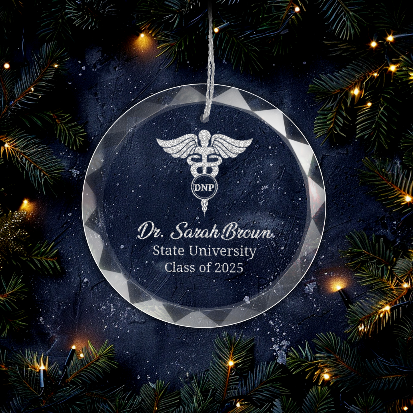 DNP Nurse Practitioner Nursing Graduation Ornament