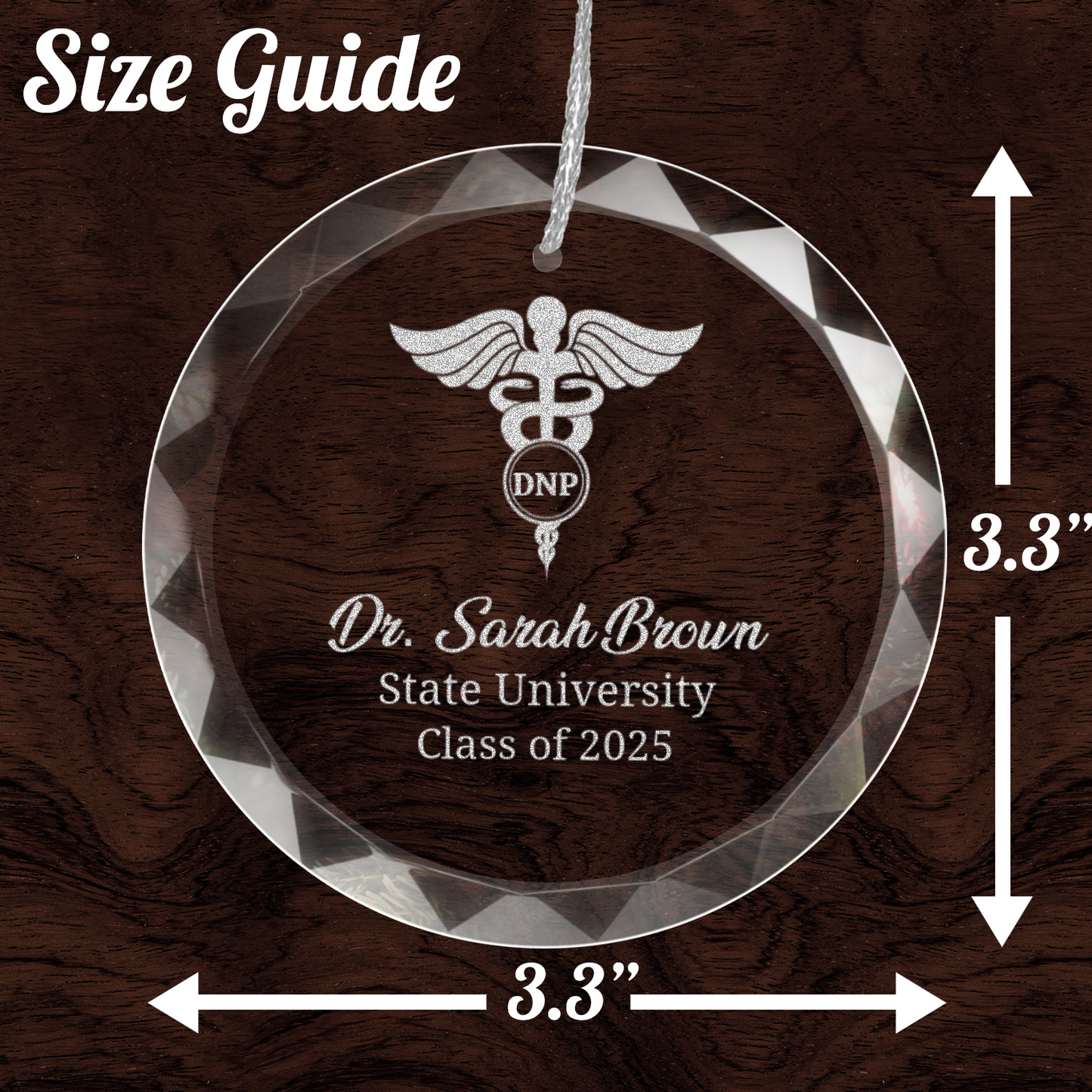 DNP Nurse Practitioner Nursing Graduation Ornament