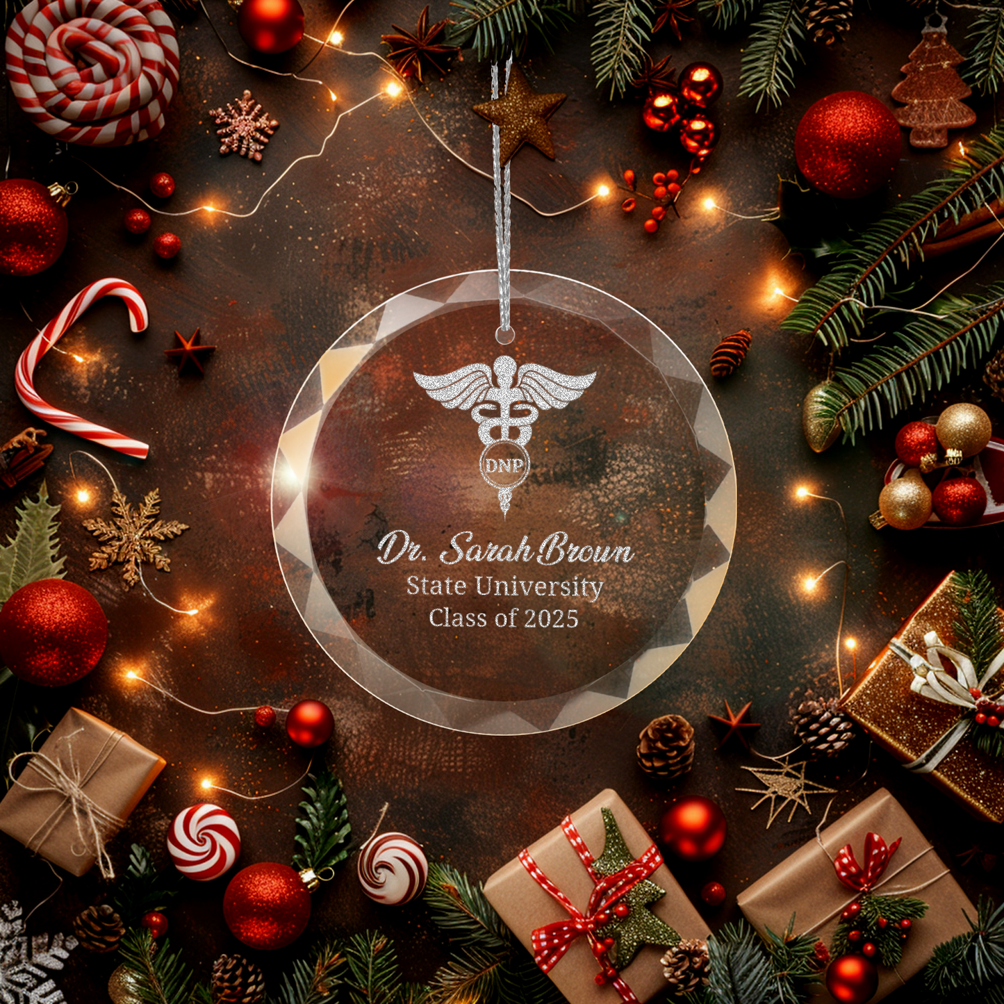 DNP Nurse Practitioner Nursing Graduation Ornament
