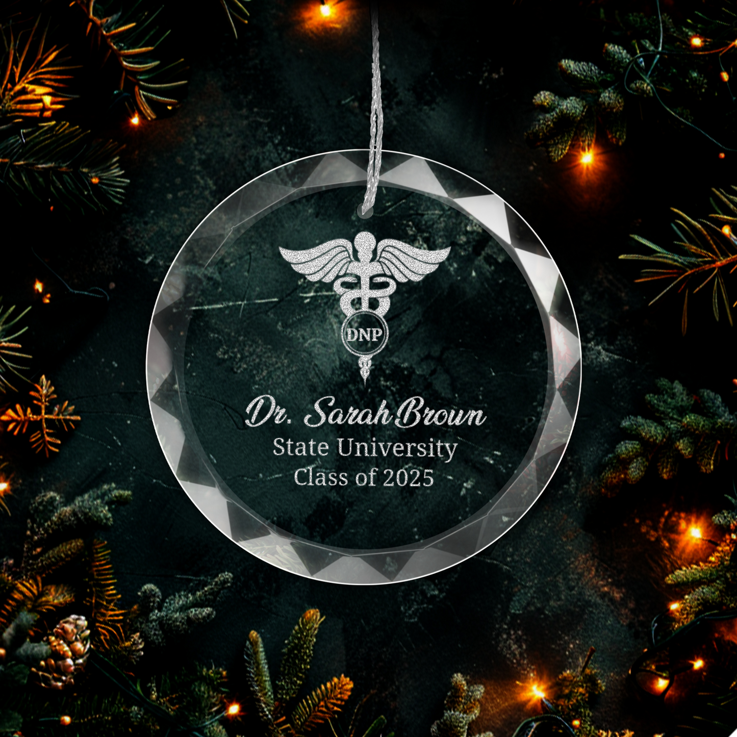 DNP Nurse Practitioner Nursing Graduation Ornament