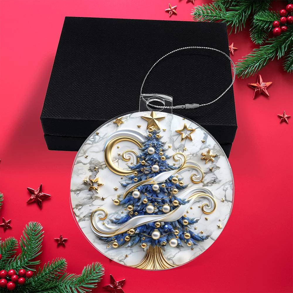 Tree Christmas Ornament-[Heartfelt Family Gift]