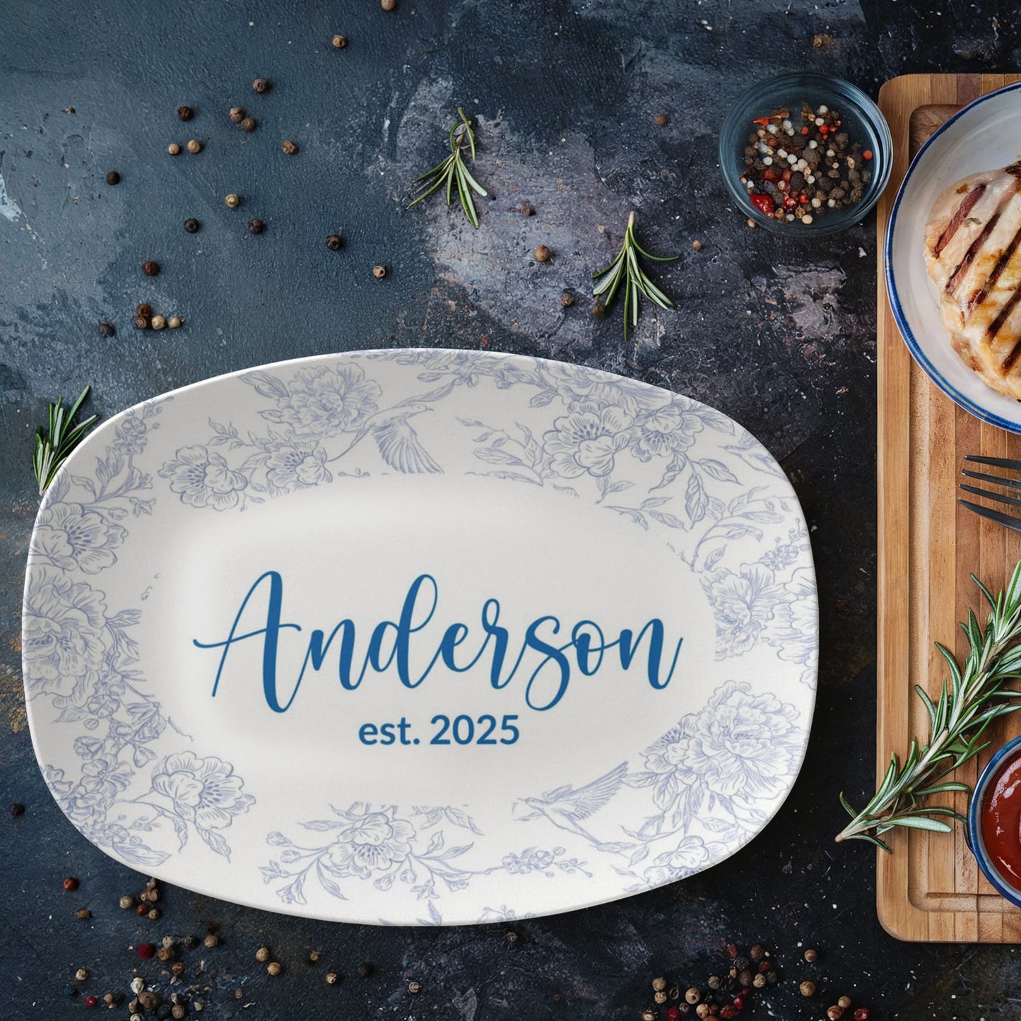 Personalized Family Name or Wedding Platter