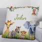 Kids Nursery Safari Zoo Animal Pillow-[Heartfelt Family Gift]