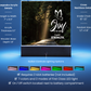 Joy of The Lord Religious Plaque & Cross Gift Set-[Heartfelt Family Gift]
