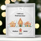 I wish you lived next door Gingerbread Christmas Ornament-[Heartfelt Family Gift]
