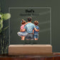 Custom Plaque for Dad Gift-[Heartfelt Family Gift]
