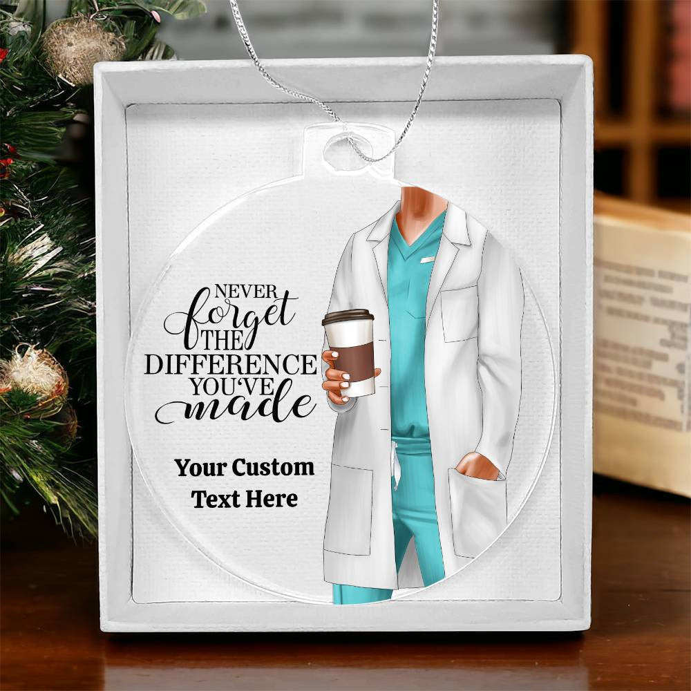 Personalized Nurse Doctor Christmas Ornament-[Heartfelt Family Gift]