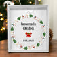 Promoted to Grandma Acrylic Round Christmas Ornament-[Heartfelt Family Gift]