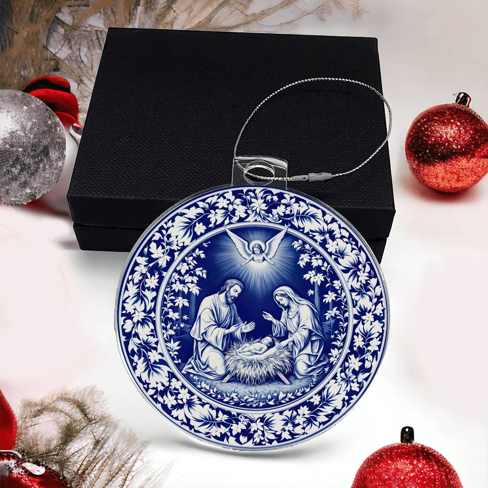 Nativity Acrylic Ornament
