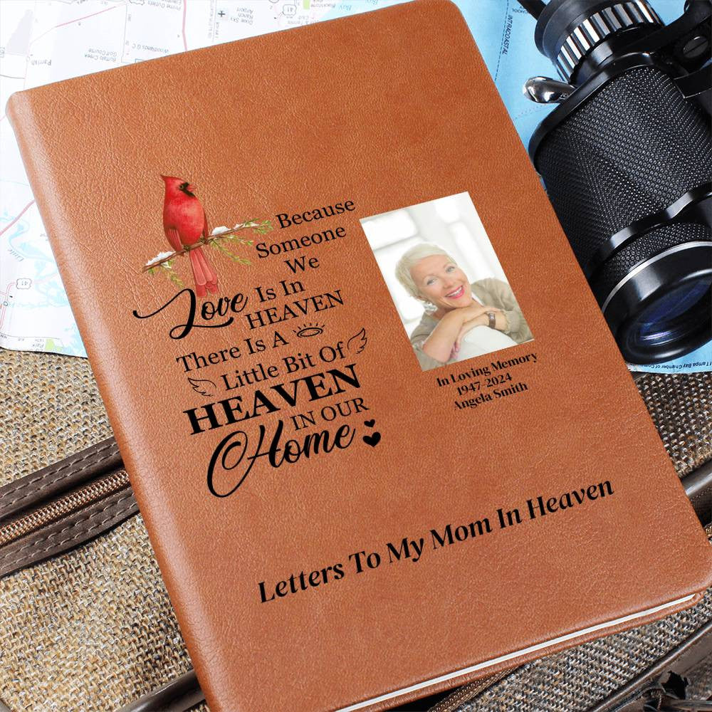 Letters to My Mom Memorial Journal, Loss of Mom, Mother Sympathy Gift, Mom in Heaven Memorial Grief Journal, Loss of Mother Gift-[Heartfelt Family Gift]
