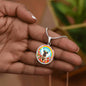 Pug Dog Engraved Memorial Rainbow Bridge Necklace-[Heartfelt Family Gift]