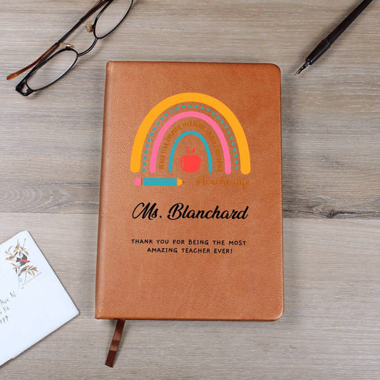 Teacher Appreciation Journal-[Heartfelt Family Gift]