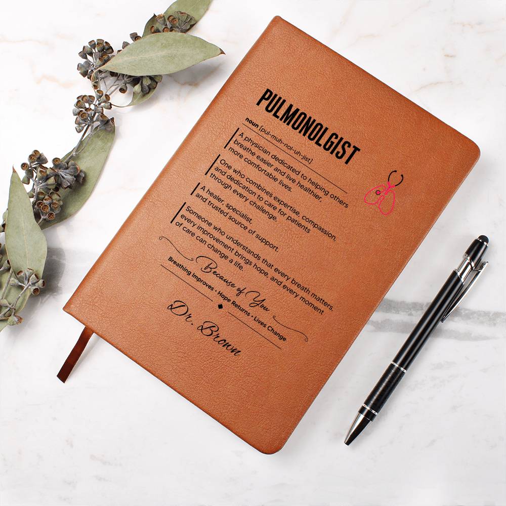 Pulmonoglist Journal, Thank You Gift for Doctor