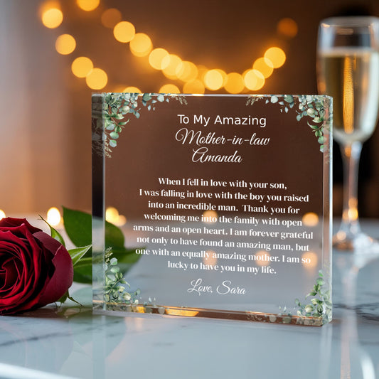 Mother in Law Acrylic Plaque