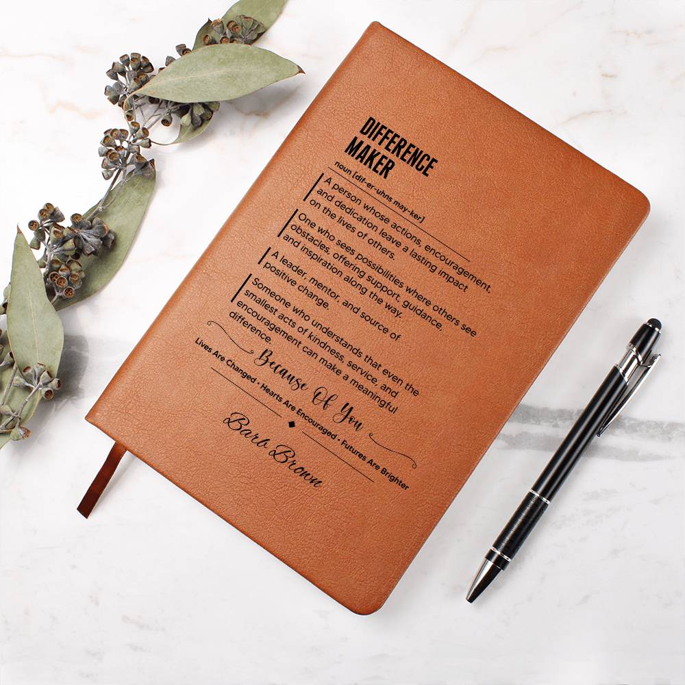 Difference maker Journal