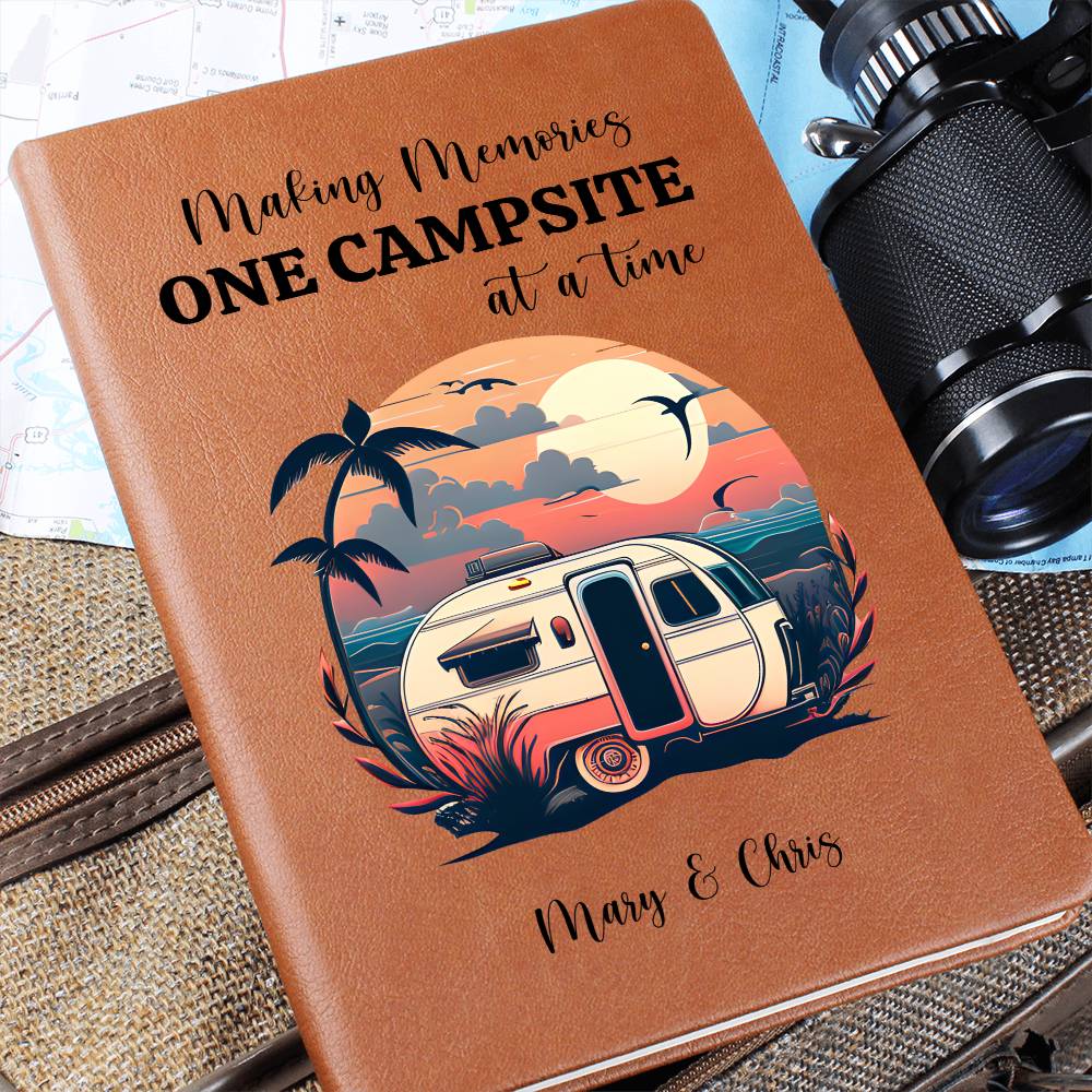 Personalized Retro Camper Journal
