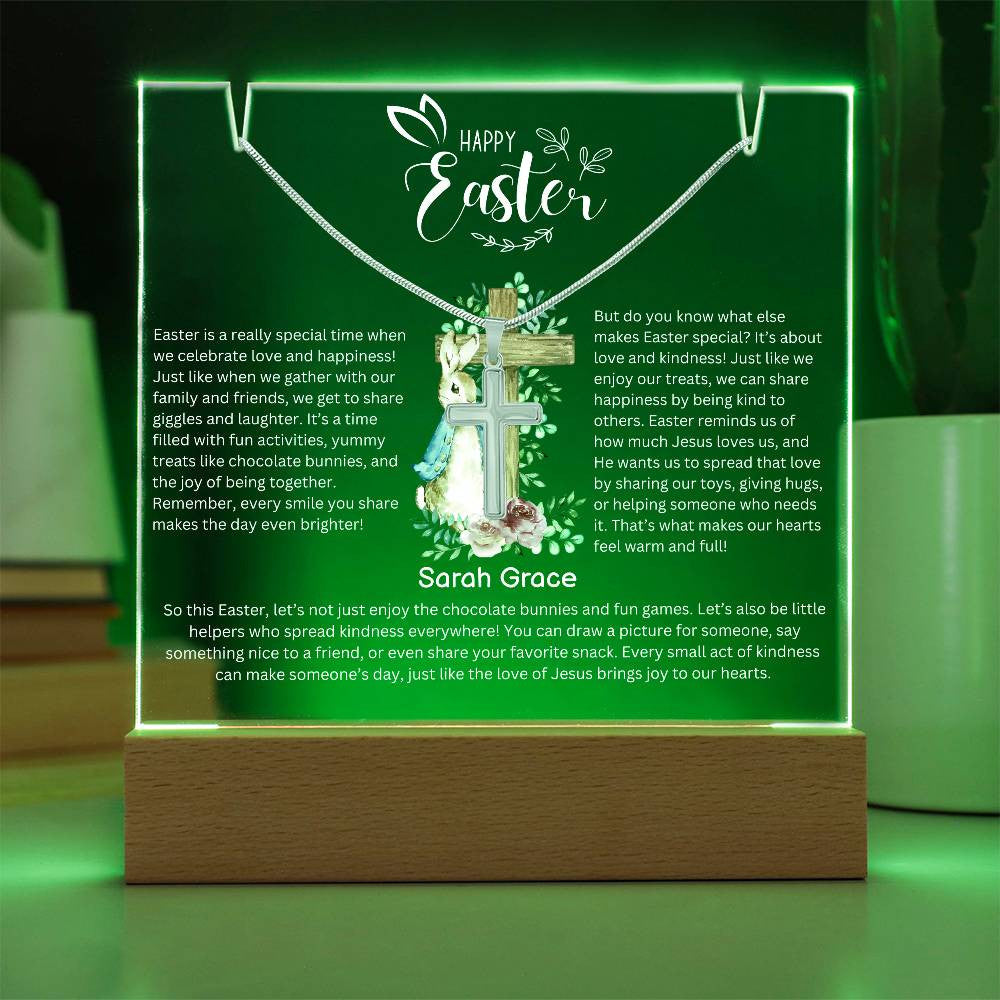 Personalized Easter Meaning Sign for Child