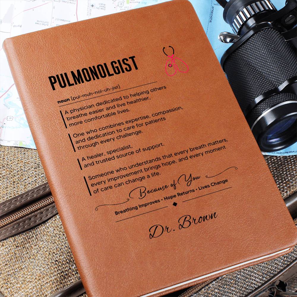 Pulmonoglist Journal, Thank You Gift for Doctor