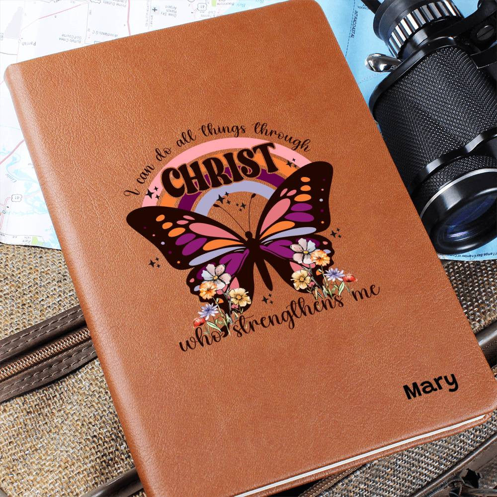 I can do all things through Christ who strengthens Me Journal-[Heartfelt Family Gift]
