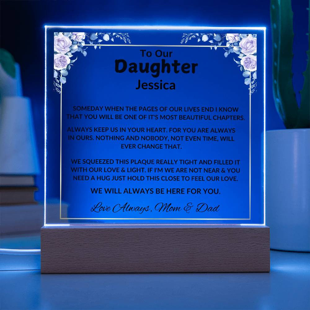 Daughter Plaque Gift-[Heartfelt Family Gift]