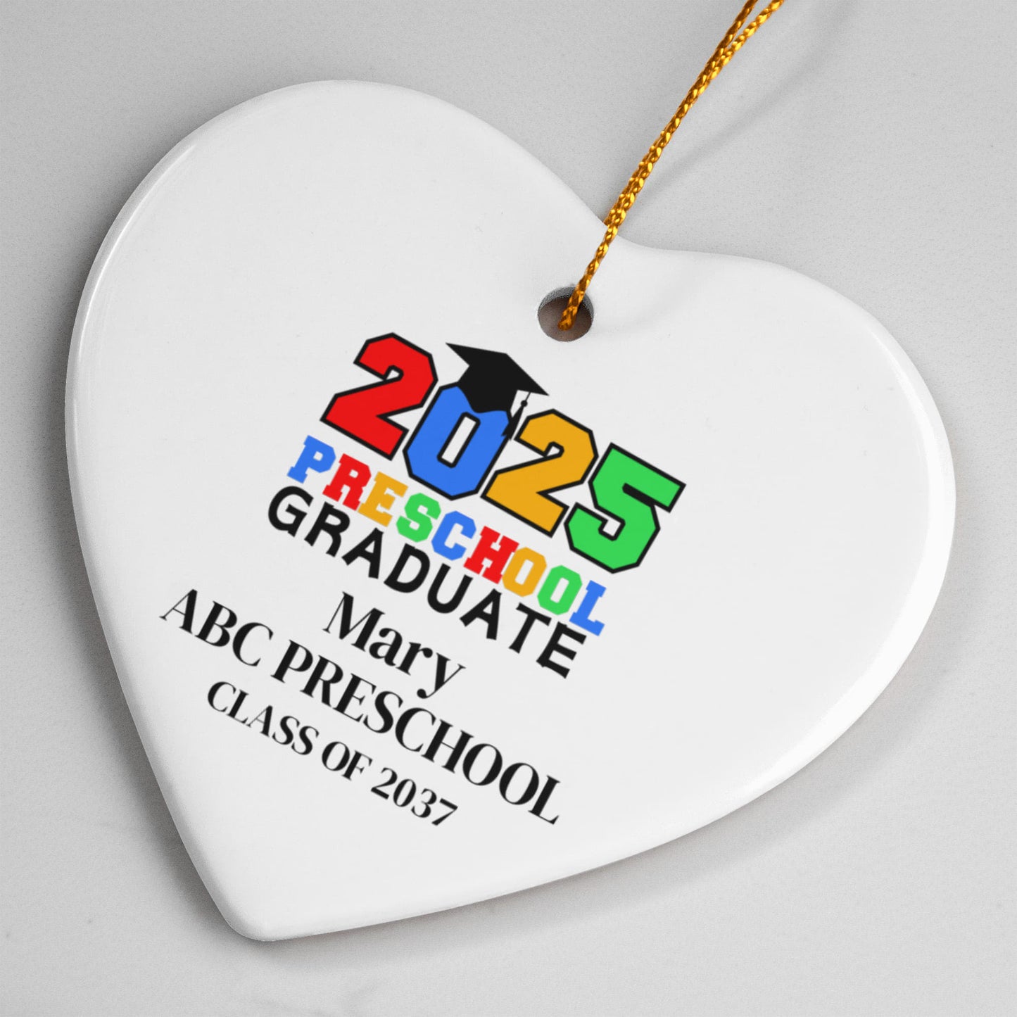 2025 Preschool Graduation Ornament