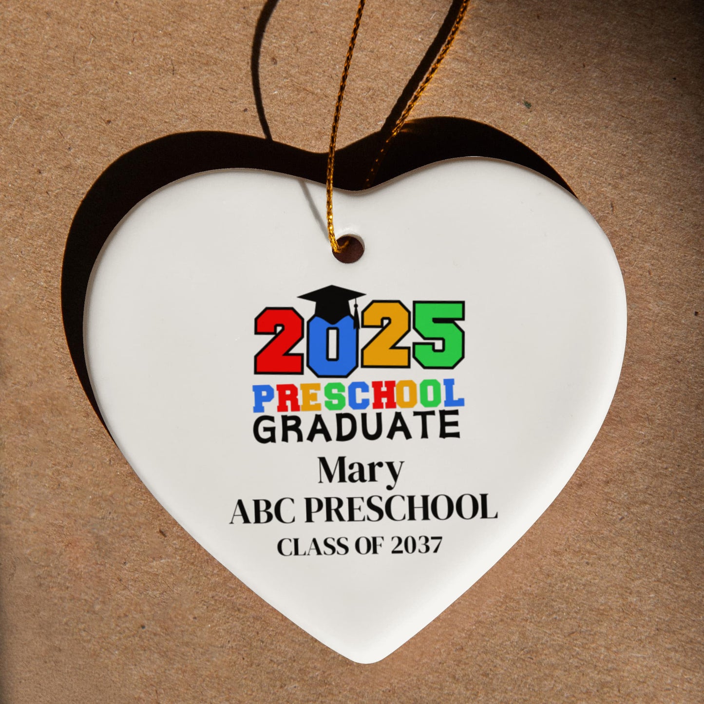 2025 Preschool Graduation Ornament