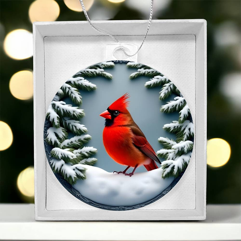 Cardinal Christmas Ornament