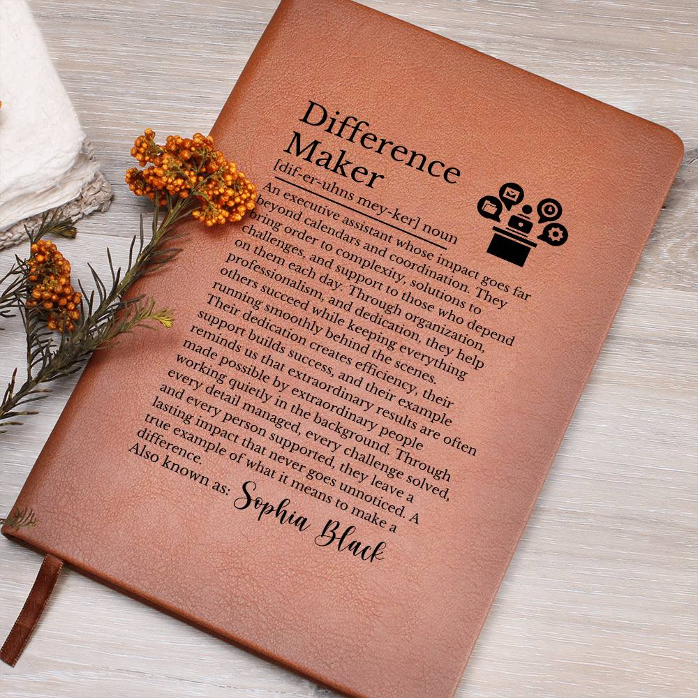 Executive Assistant Appreciation Journal