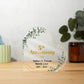 5th Wedding Anniversary Plaque-[Heartfelt Family Gift]