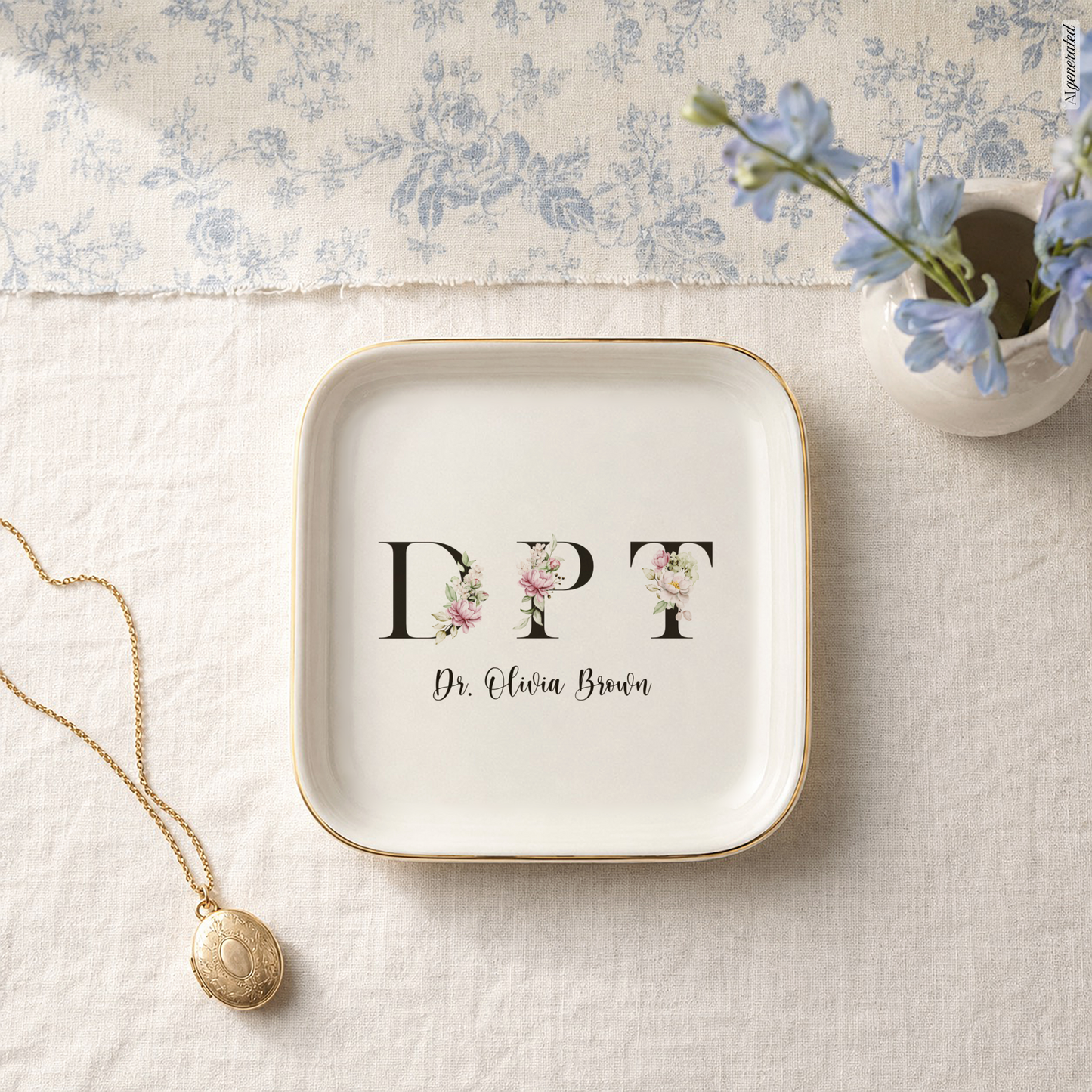 Doctor of Physical Therapy Jewelry Dish