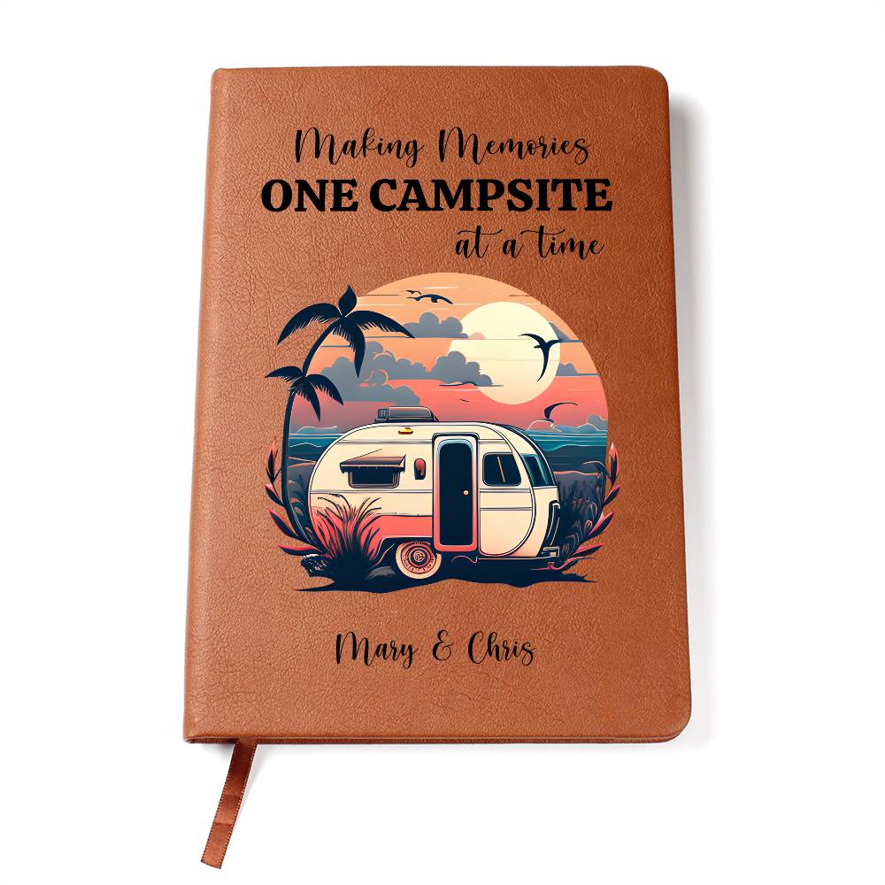 Personalized Retro Camper Journal