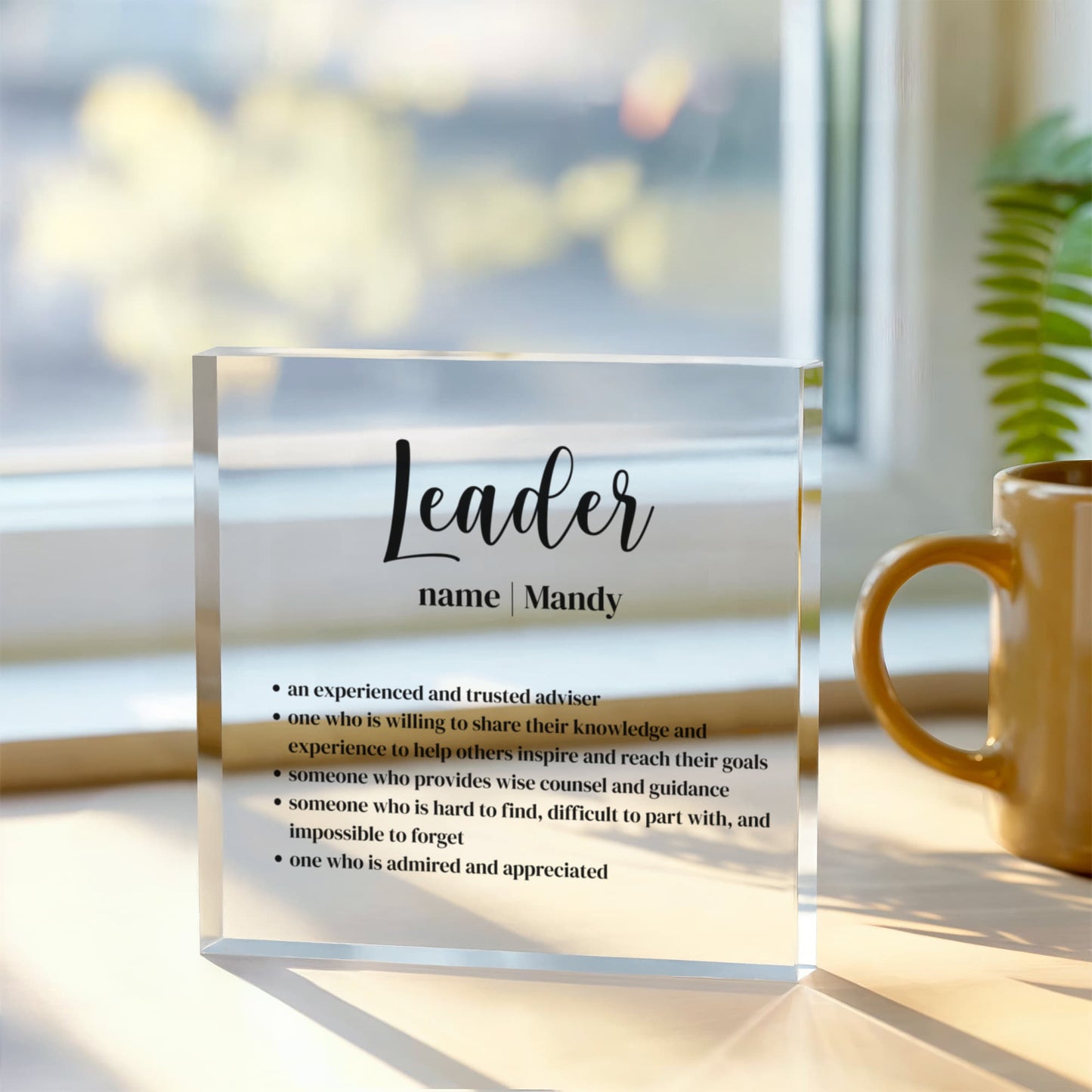 Printed Acrylic Block