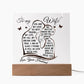 Wife Acrylic Necklace Gift Set-[Heartfelt Family Gift]