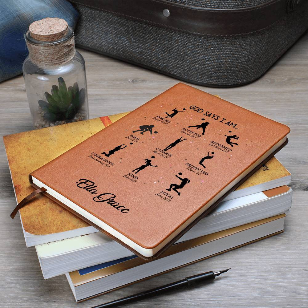 Volleyball Player Gift - God Says I Am-[Heartfelt Family Gift]