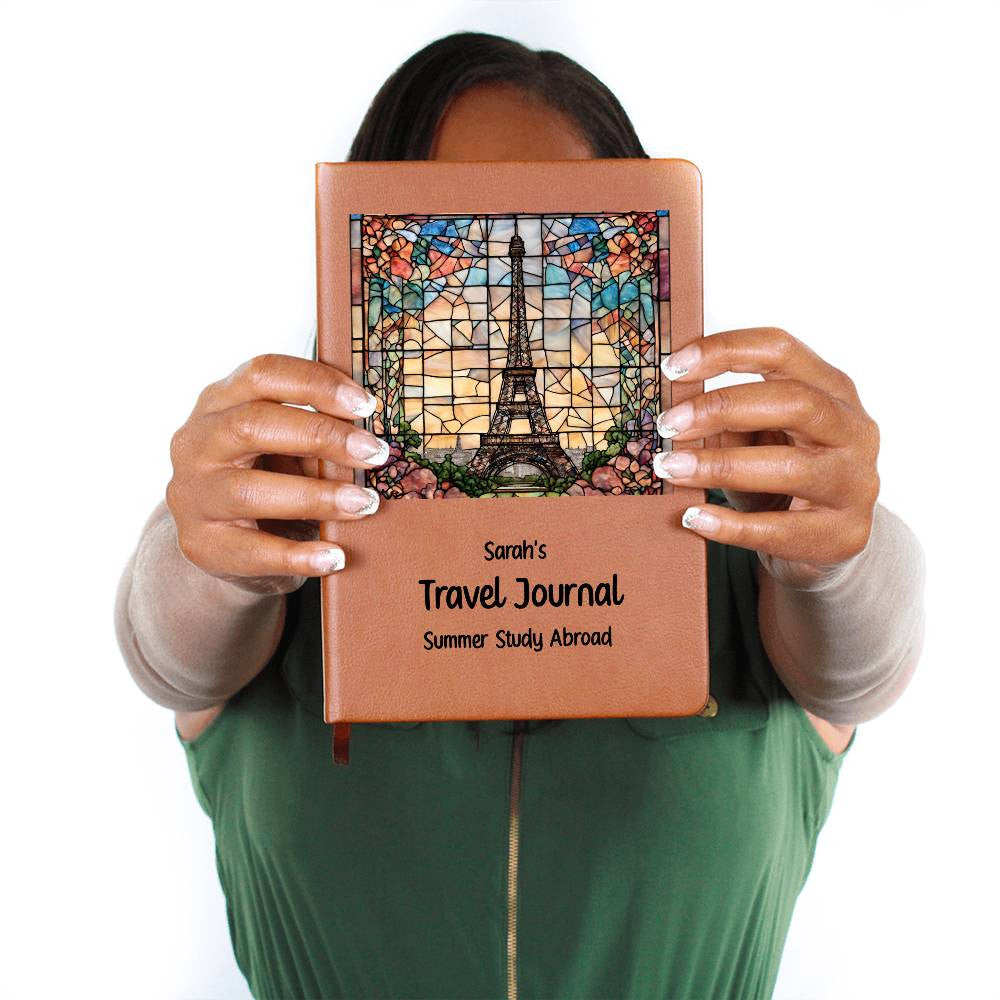 Paris Travel Journal Personalized-[Heartfelt Family Gift]