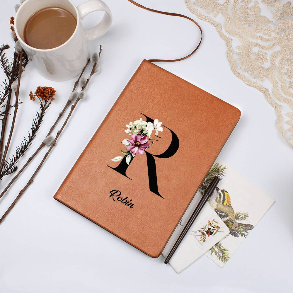 Monogram Name Journal-[Heartfelt Family Gift]