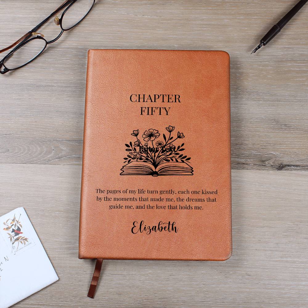 Chapter 50 Vegan Leather Journal