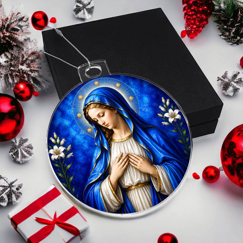 Mother Virgin Mary Ornament