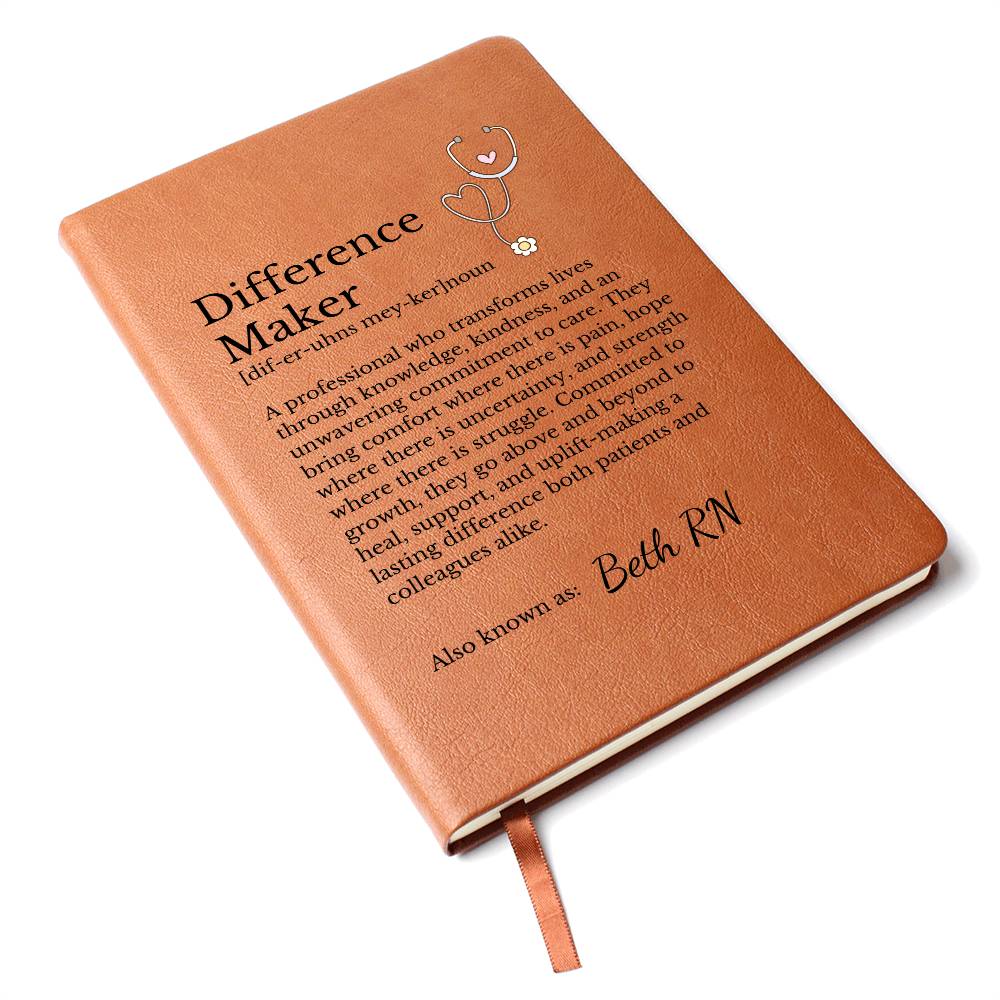 Pediatric Nurse Difference Maker Journal