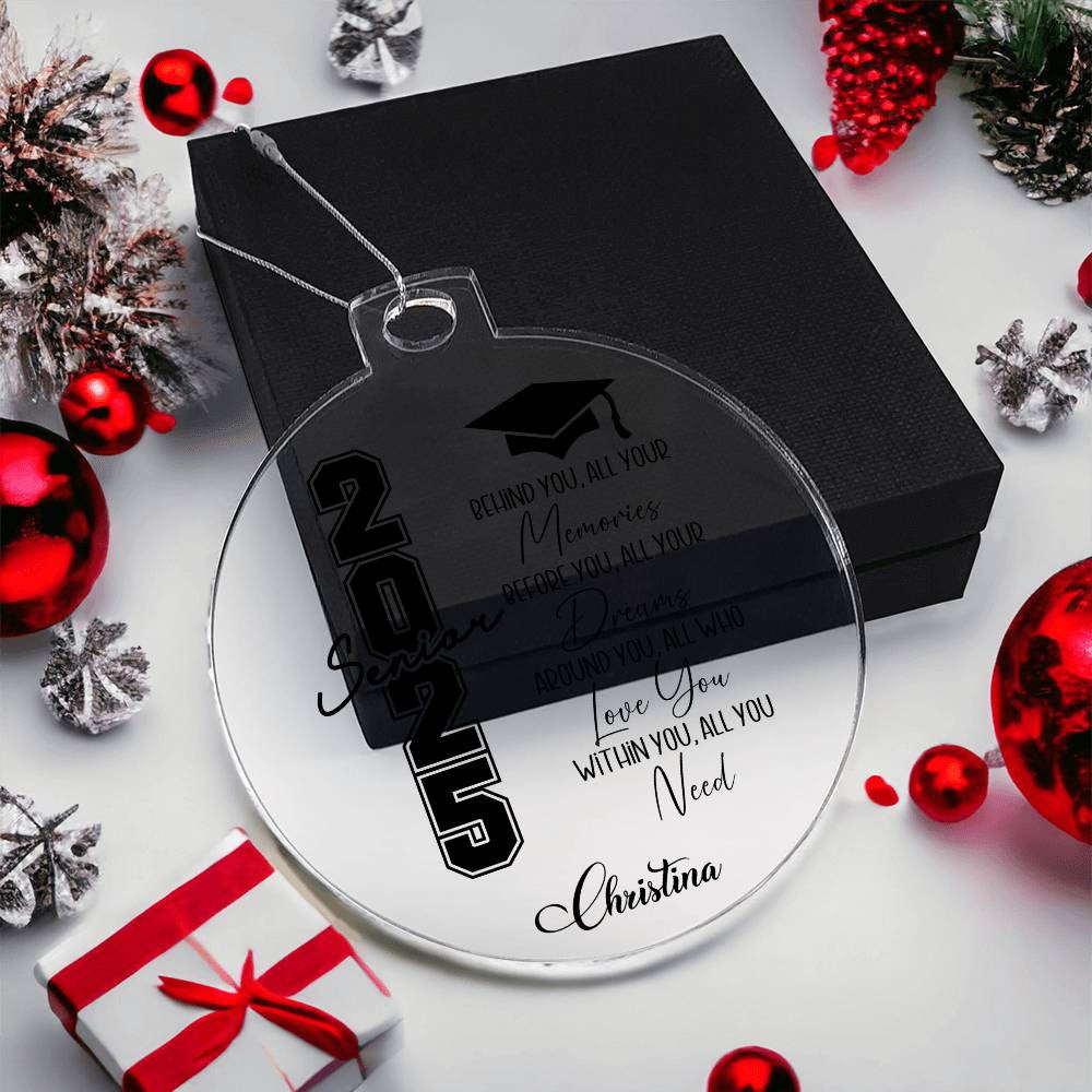 Class of 2025 Senior Graduation Ornament-[Heartfelt Family Gift]