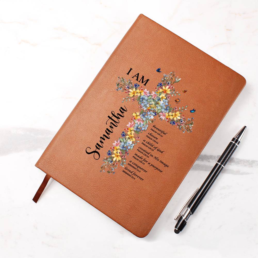 Personalized Vegan Leather Journal