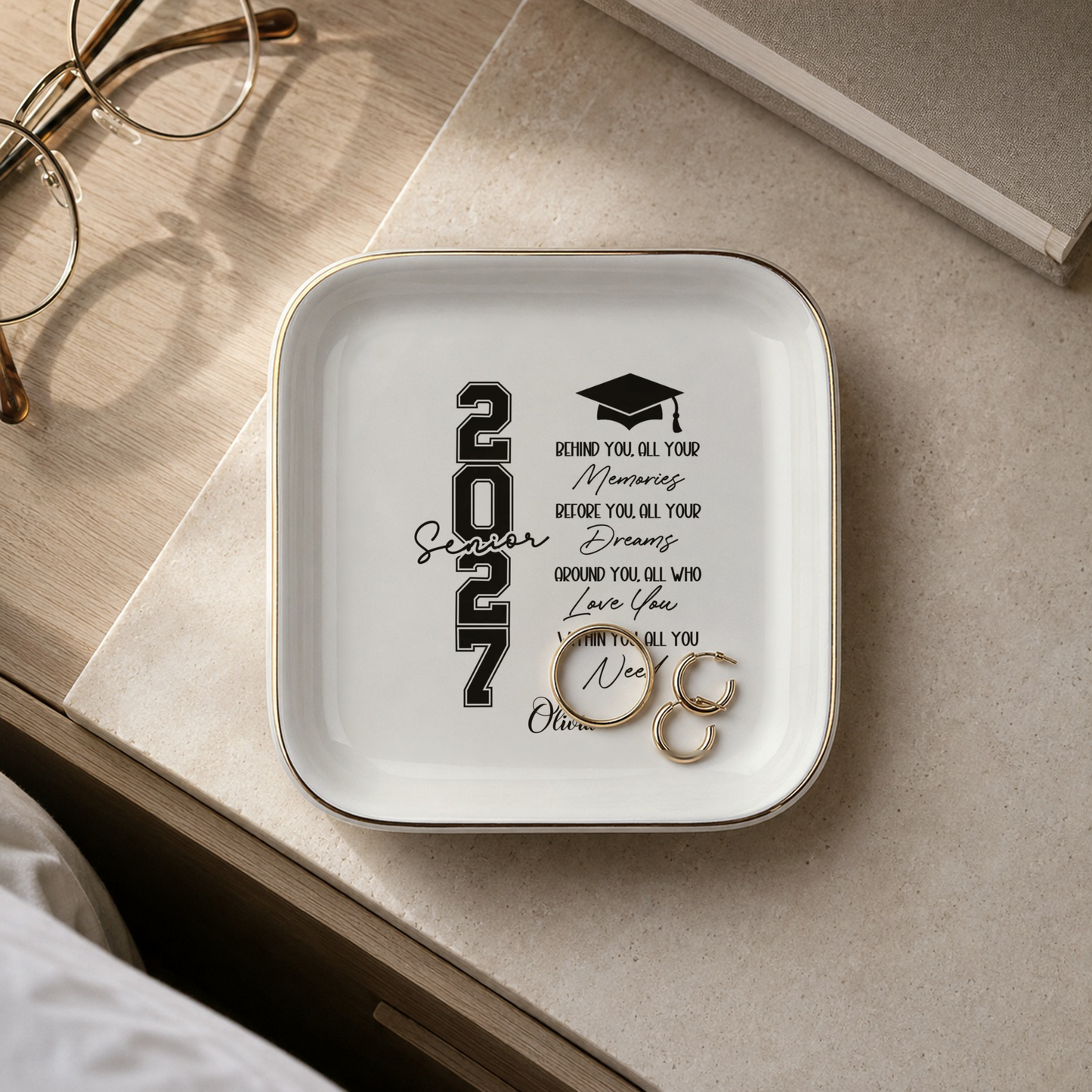 Senior Class of 2027 Jewelry Dish