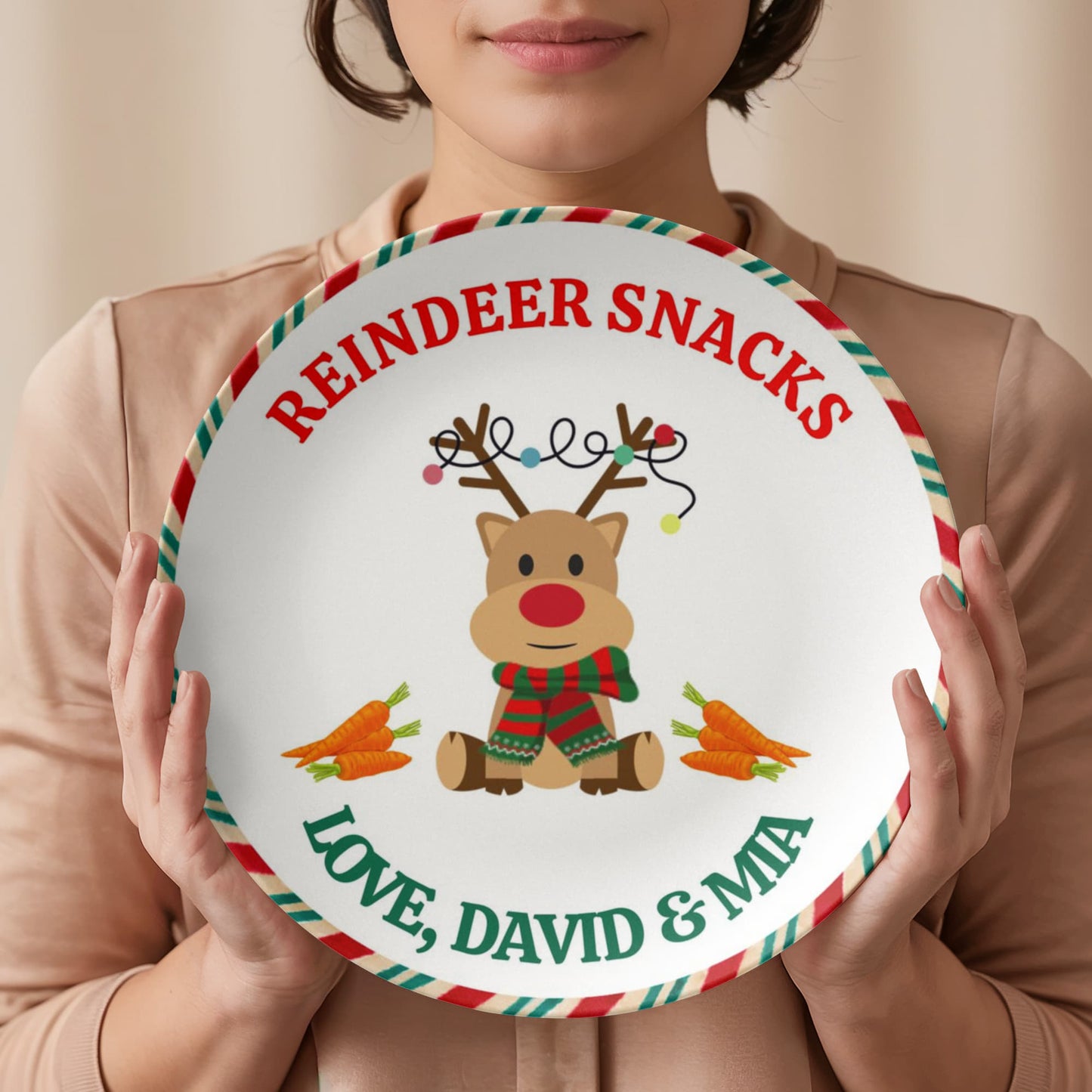 Cookies For Santa Plate