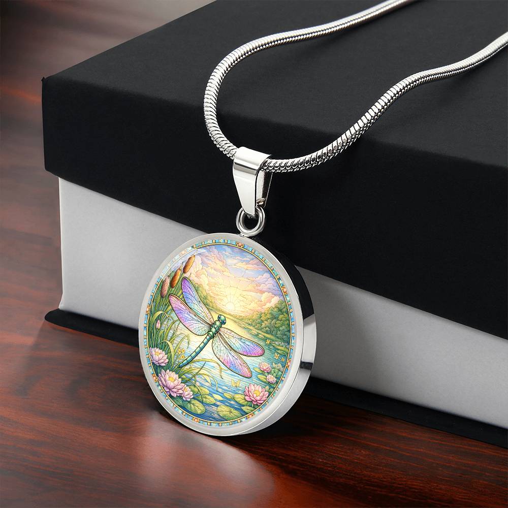 Dragonfly Personalized Engraved Necklace Bracelet or Keychain